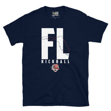 Load image into Gallery viewer, Florida Regional Kickball Shirt - Dark