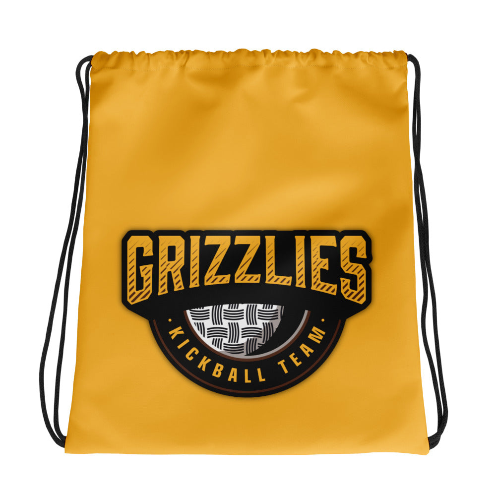 Grizzlies Drawstring Bag