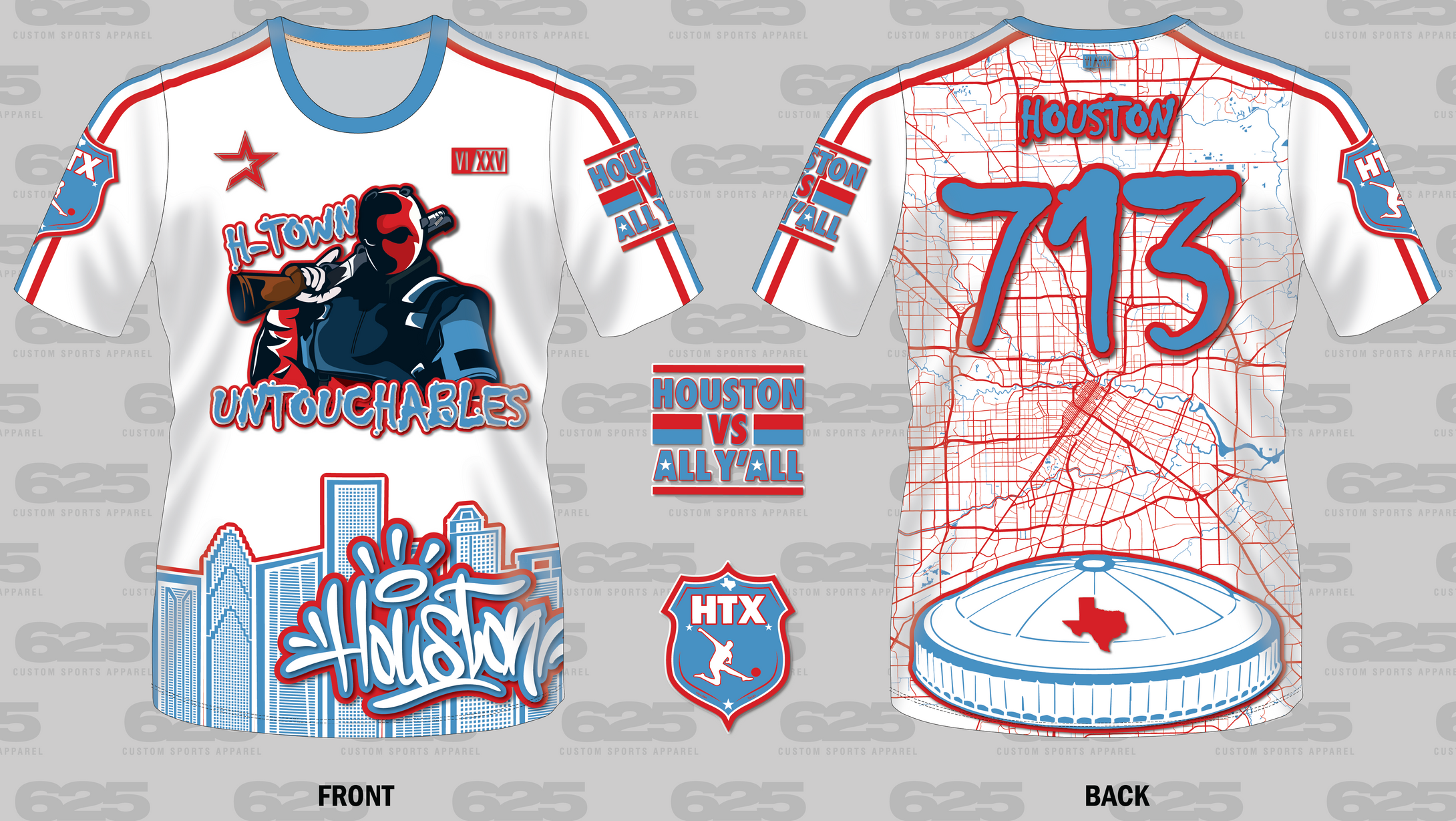 H-Town Untouchables 713 Jersey