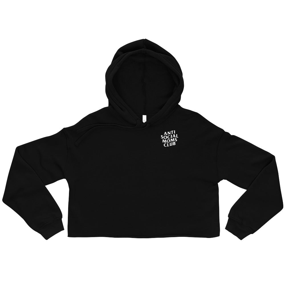 Anti Social Moms Club Crop Hoodie